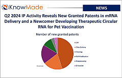 Featured image of the article Q2 2024 IP Activity Reveals New Granted Patents in mRNA Delivery and a Newcomer Developing Therapeutic Circular RNA for Pet Vaccination.